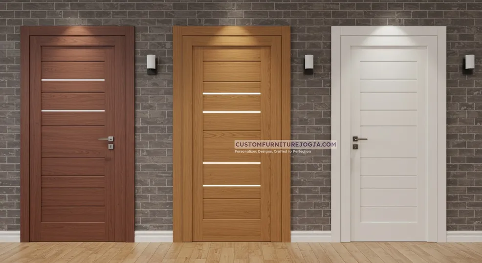 Jasa Pembuatan Daun Pintu Custom Jogja